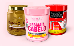 Shampoo Forever Liss 500 ml Desmaia Cabelo - LojasLivia