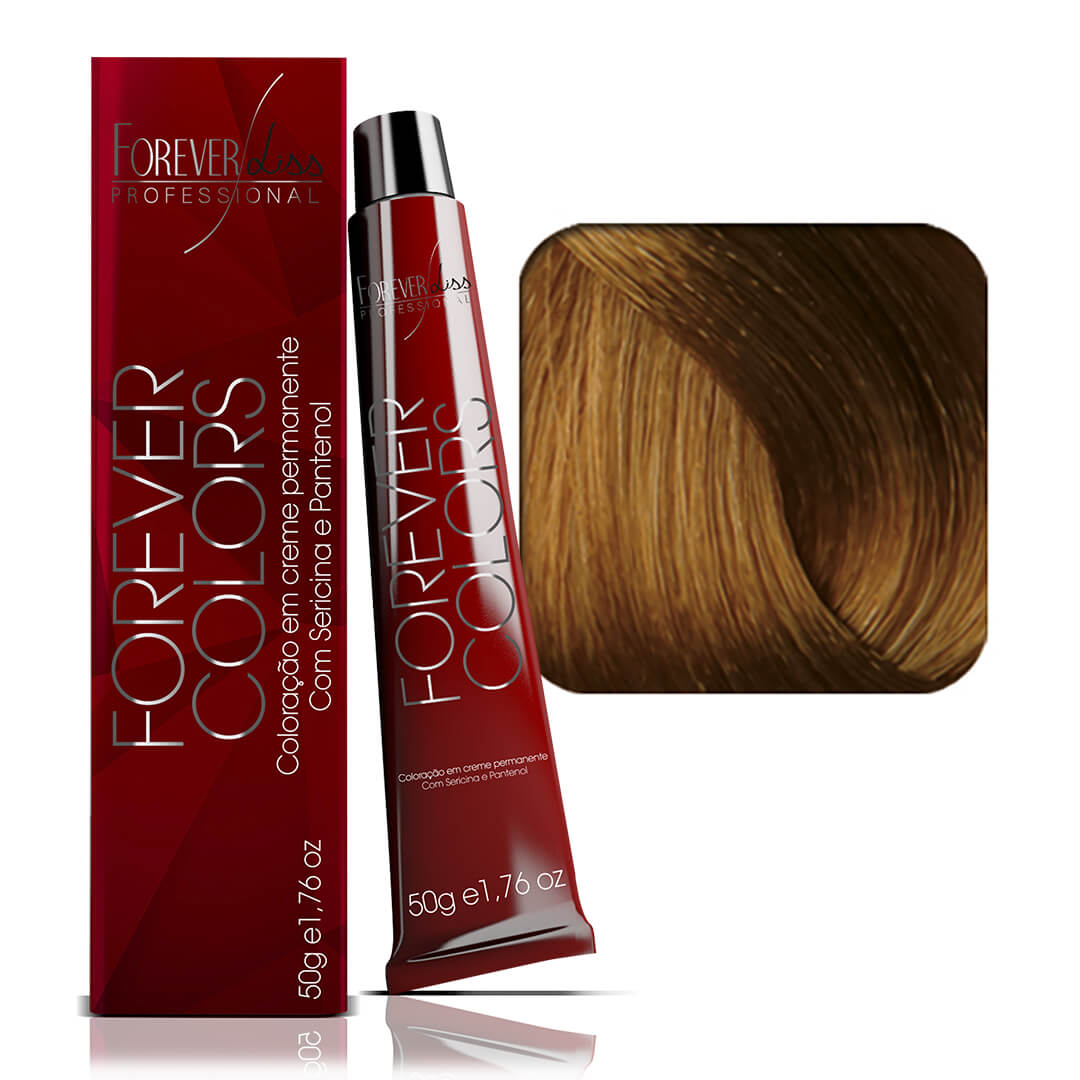 Coloração Forever Colors Natural 8-0 Louro Claro