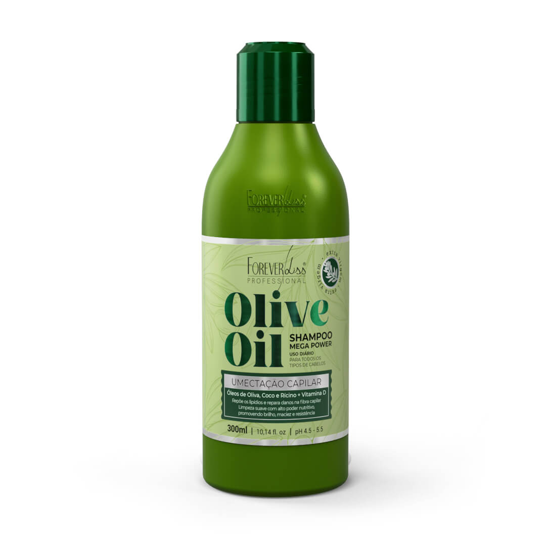 Shampoo Olive Oil Mega Power Forever Liss 300ml - Forever Liss