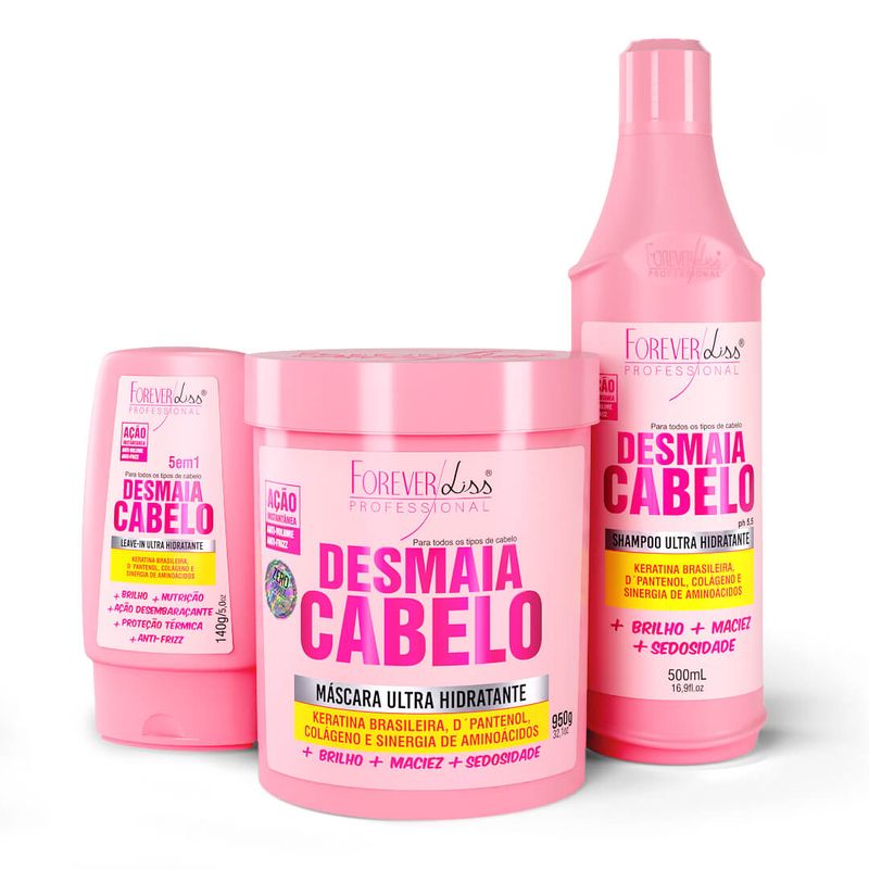 Kit Desmaia Cabelo c/ Embalagens Econômicas | Forever Liss - Forever Liss