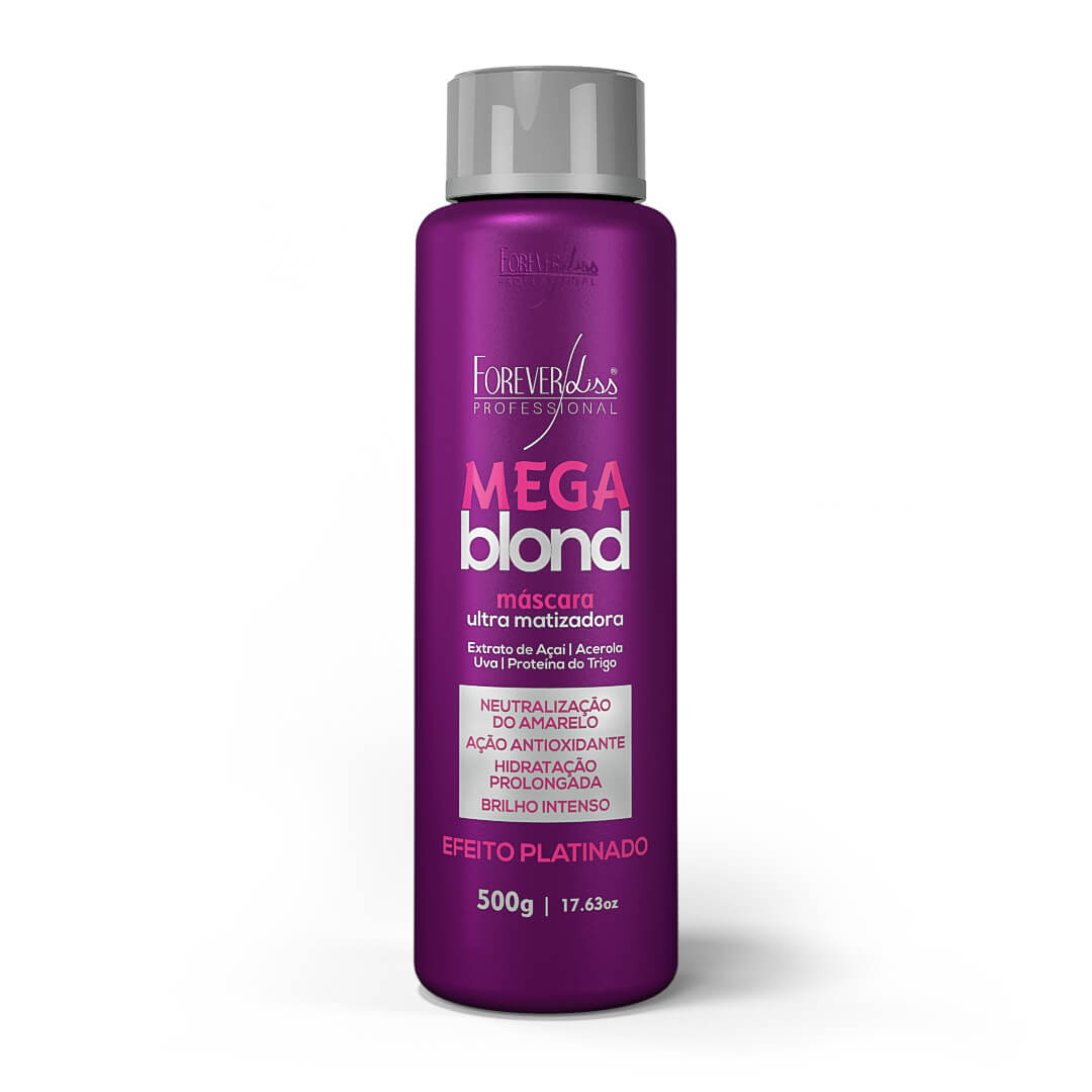 Matizador Mega Blond Ultra 500g Forever Liss