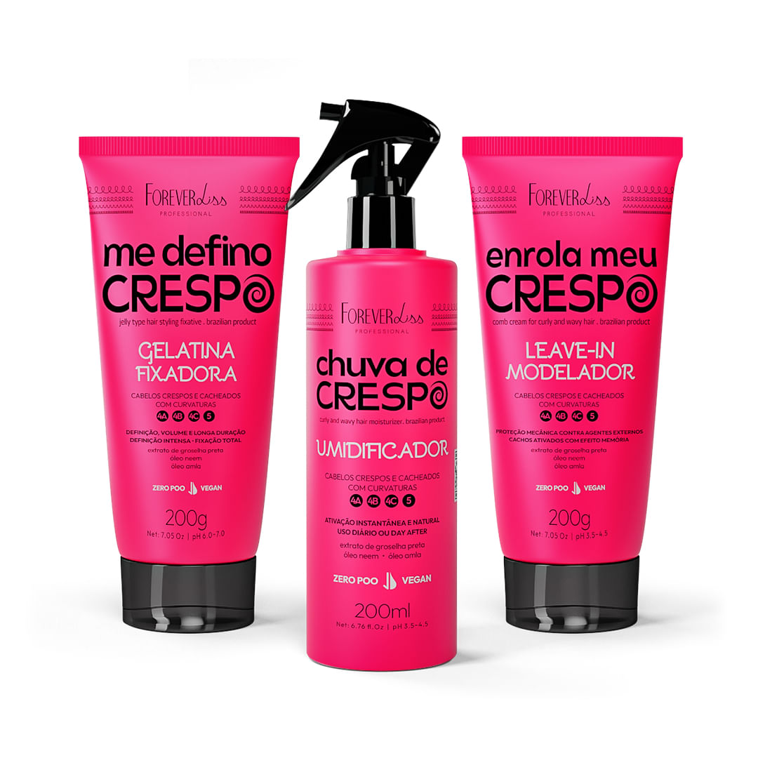 Kit Define meu Crespo Forever Liss