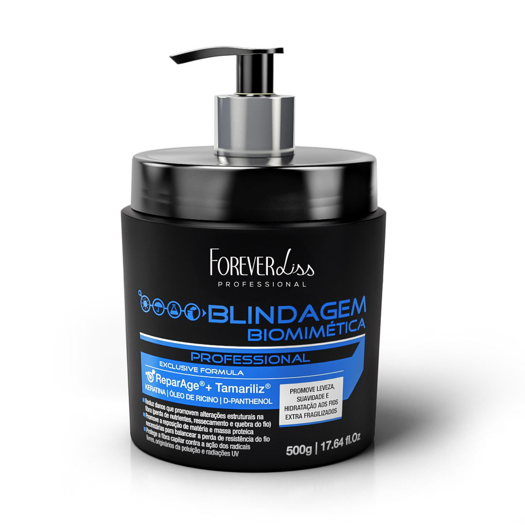 Blindagem Capilar Biomimética 500g Forever Liss Blindagem Capilar Biomimética 500g Forever Liss