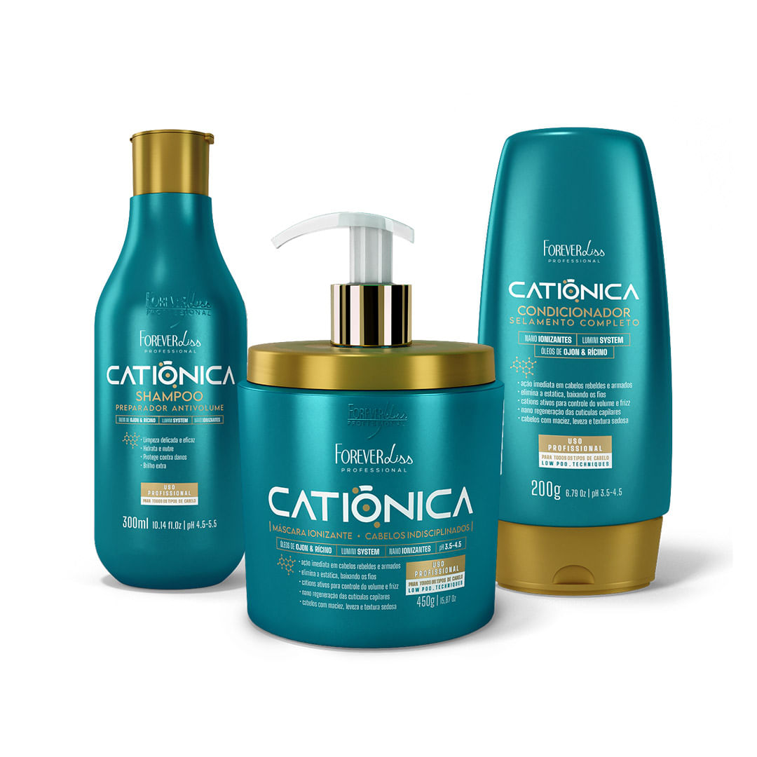 Kit Ionizante Catiônica Completa Forever Liss Kit Ionizante Catiônica Completa Forever Liss