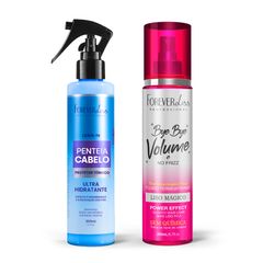 Penteia-Cabelo-Ultra-Hidratante-200ml-e-Bye-Bye-Volume-e-No-Frizz-Magico-200ml